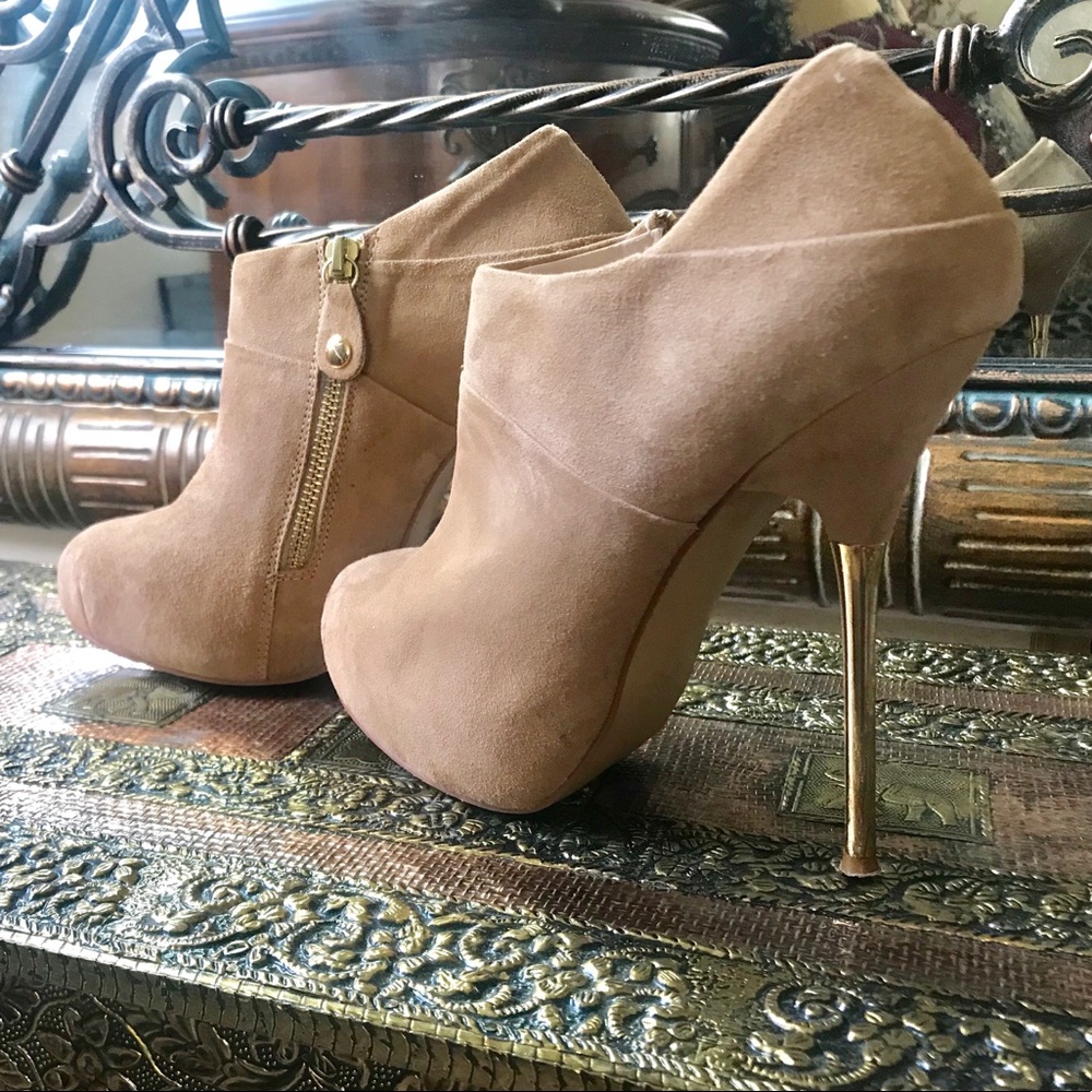 Obsession Rules Platform Booties - image 1